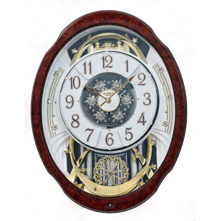 Rhythm Magic Motion Wall Clock & Reviews Wayfair